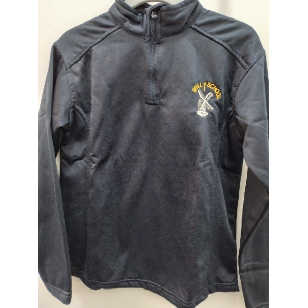 1/4 zip pe top